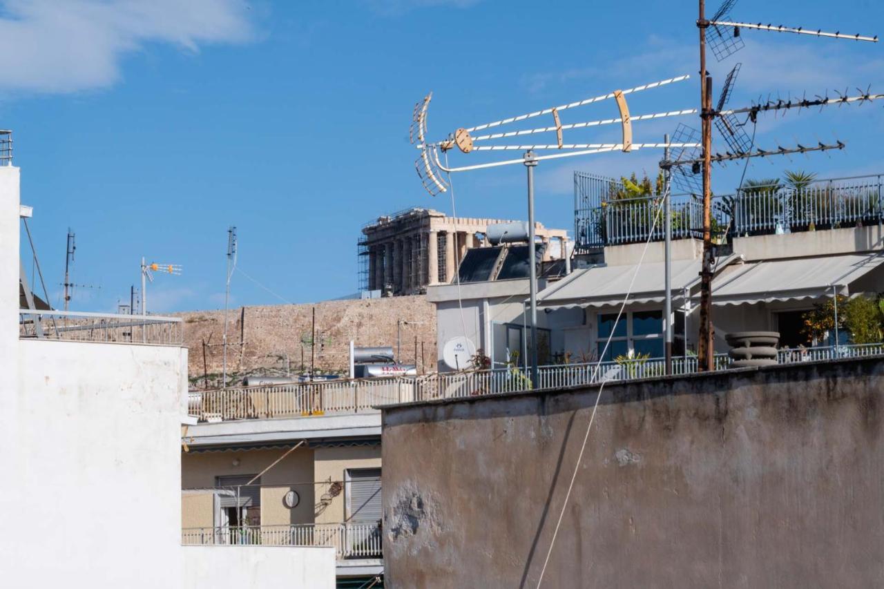 אתונה Acropolis View Vintage Style Apartment In Koukaki מראה חיצוני תמונה